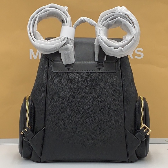MICHAEL KORS
Jet Set Medium Pebbled Leather Backpack BLACK COLOR - Picture 15 of 16